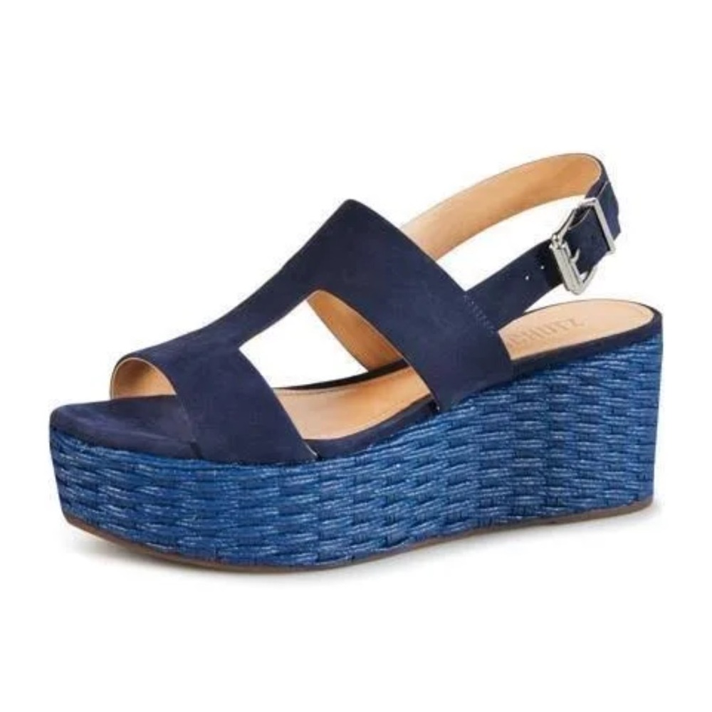 SCHUTZ l Sandal Platform Blue